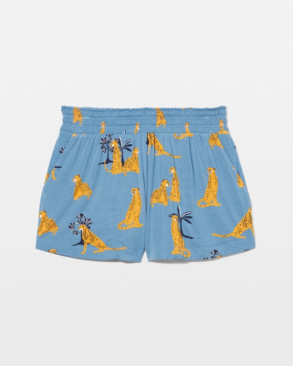 Pajama Shorts - FELINE FUN BLUE HEAVEN | Soma outlet