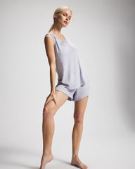 CozyLuxe Pajama Short - BLUE OPAL/VELVET MORNING | Soma Online