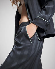 Shadow Stripe Pajama Pant - PETROL | Soma near me