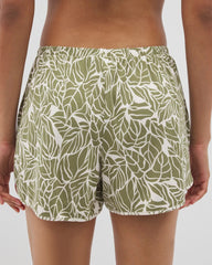 Printed Pajama Short - PALMTASTIC VETIVER/CHAMP | Soma Online