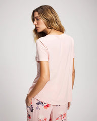 Short Sleeve Pajama Tee - PINK BLUSH | Soma outlet