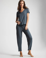Short Sleeve Pajama Tee - PETROL | Soma near me