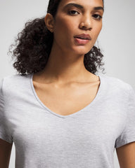 Short Sleeve Pajama Tee - HEATHER OPAL GRAY | Soma outlet