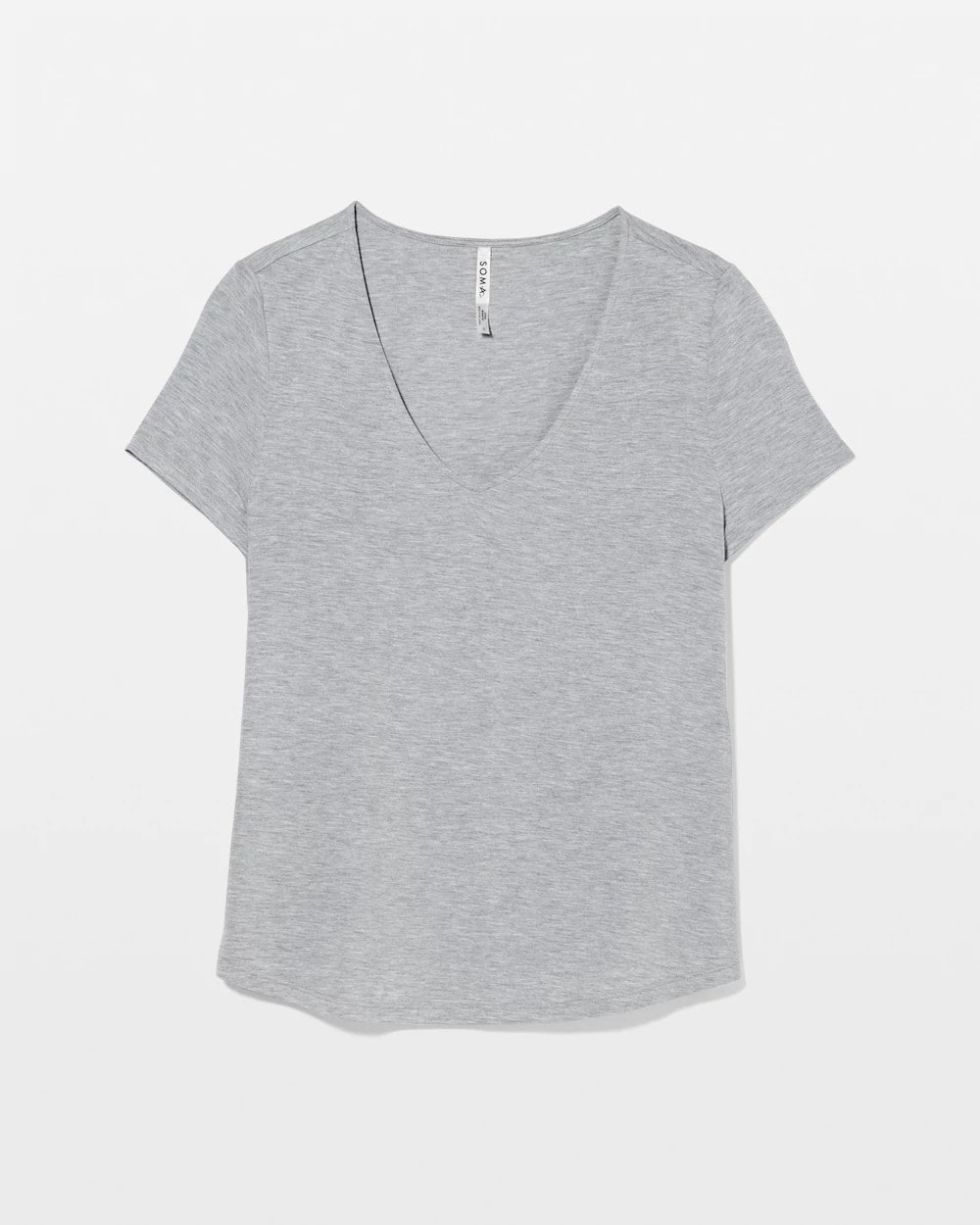 Short Sleeve Pajama Tee - HEATHER OPAL GRAY | Soma outlet