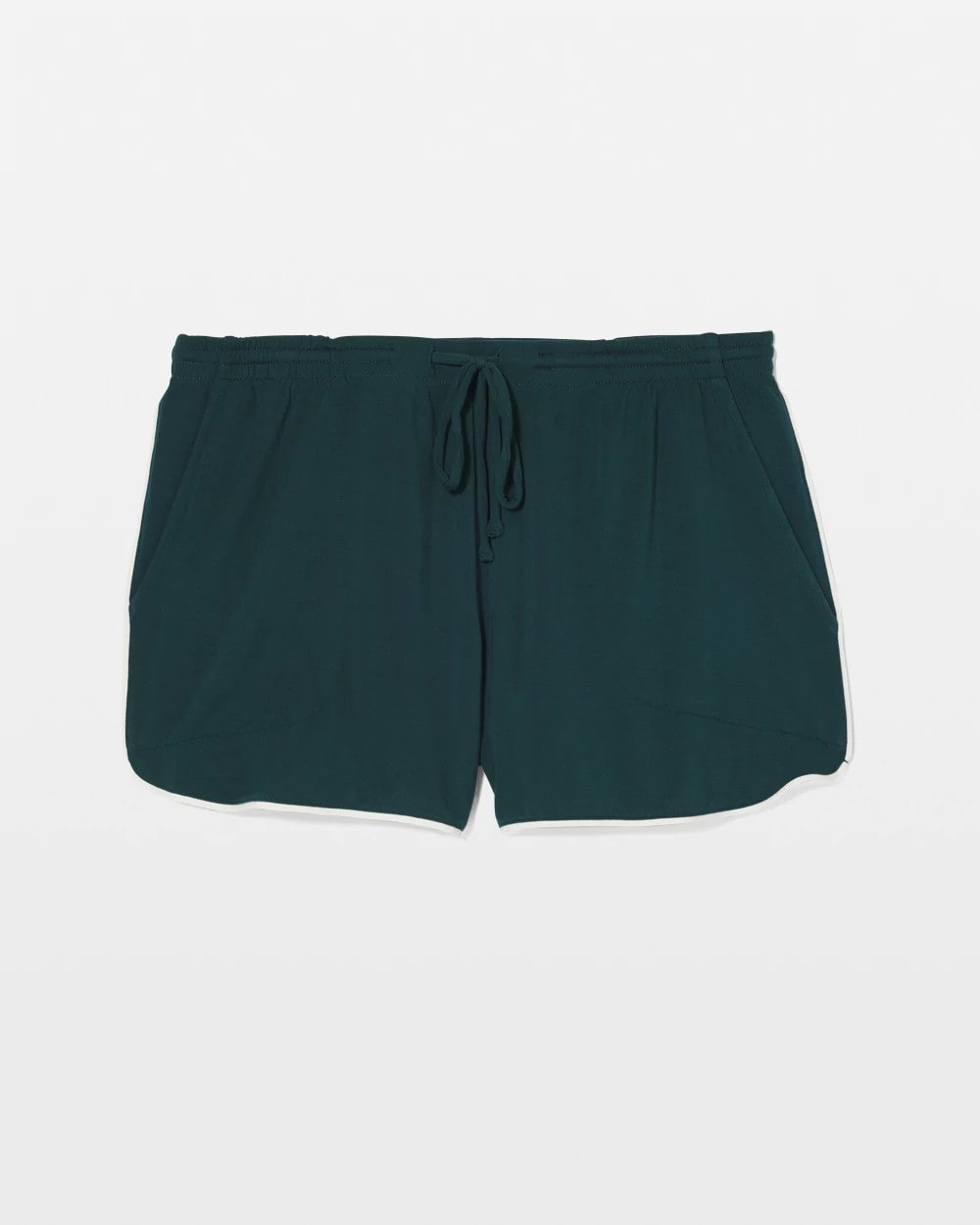 Solid Piped Pajama Shorts - DARK SEA | Soma discount