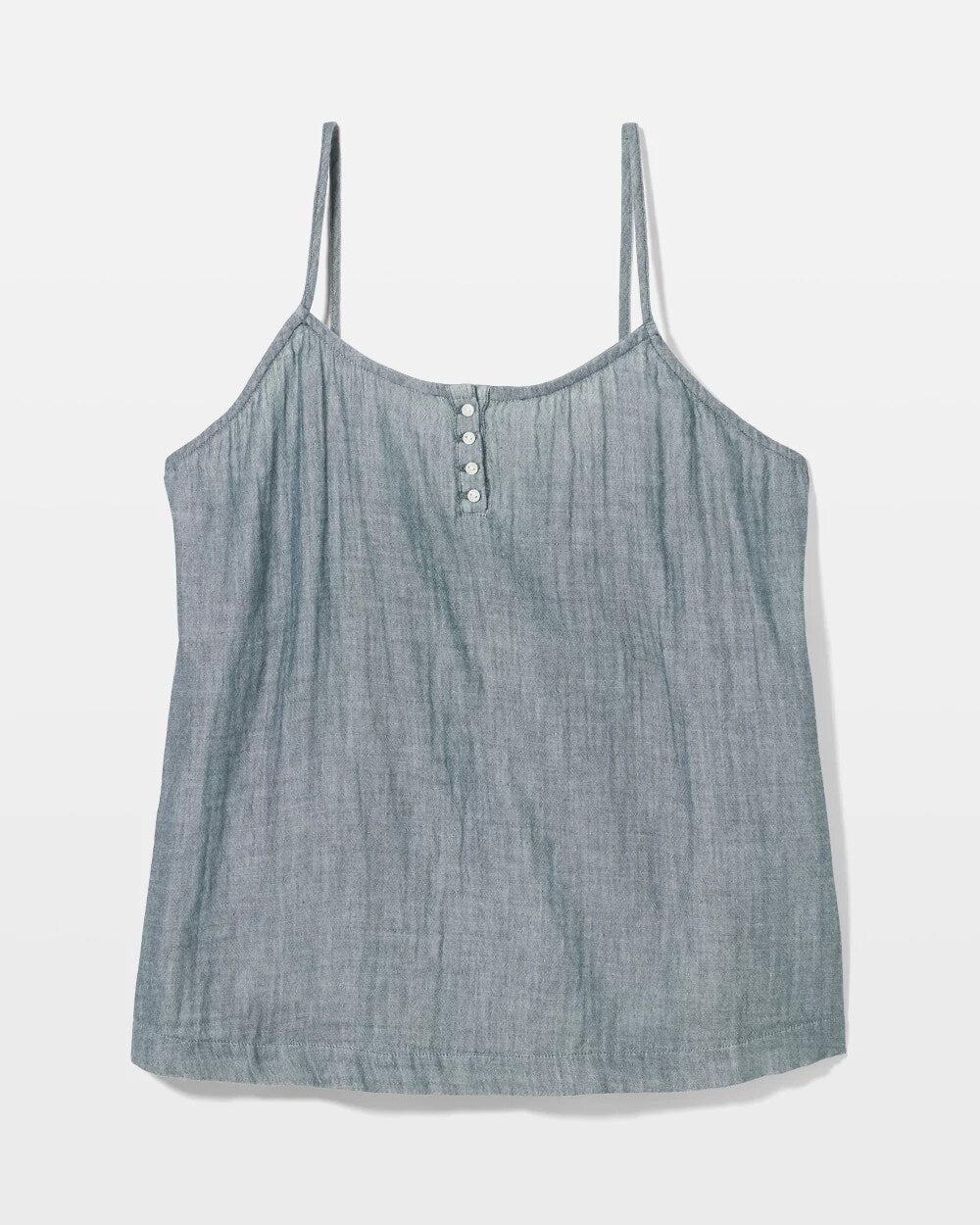 Cotton Gauze Pajama Cami - DARK SEA CROSSDYE | Soma outlet