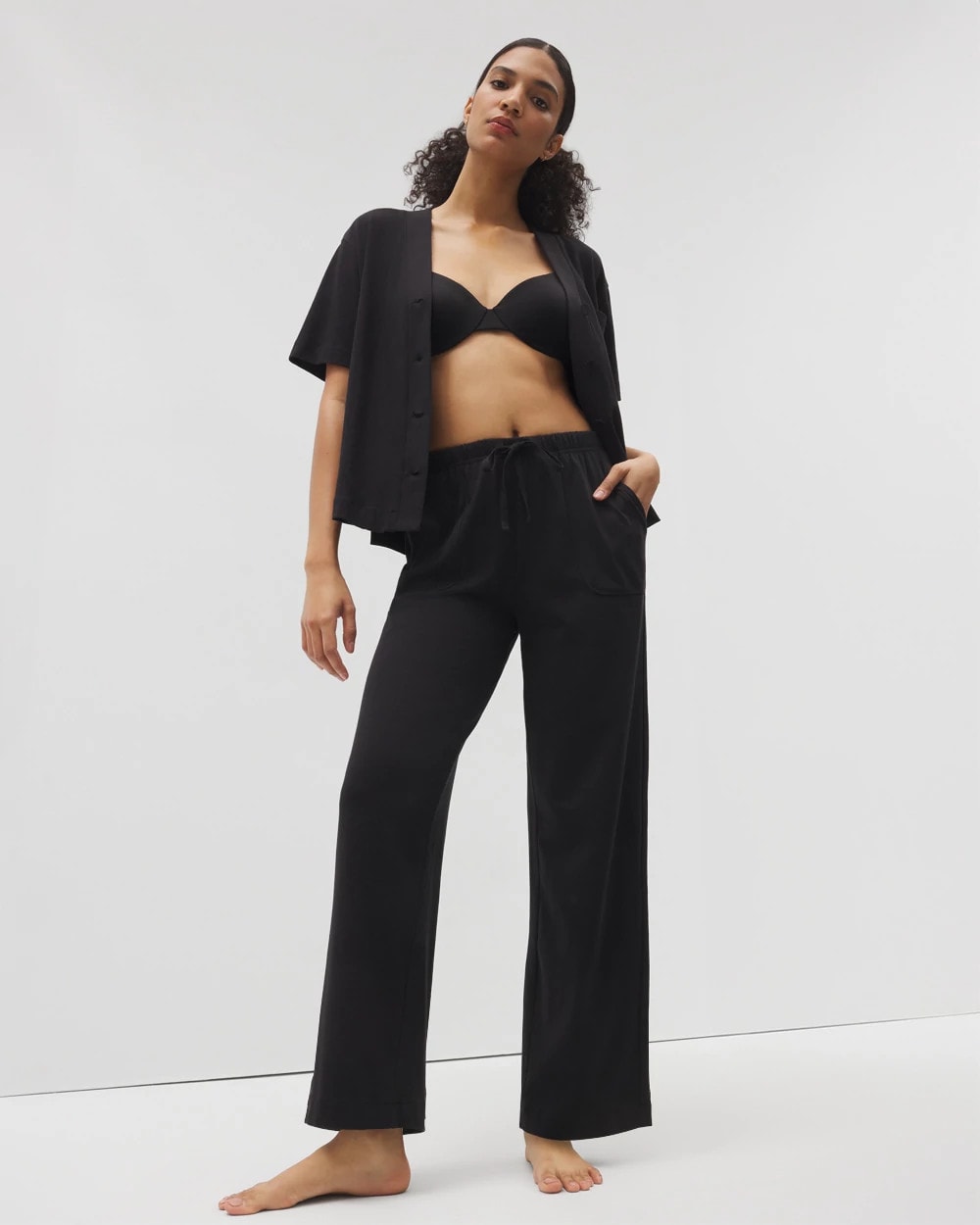 Pajama Pants - BLACK | Soma near me