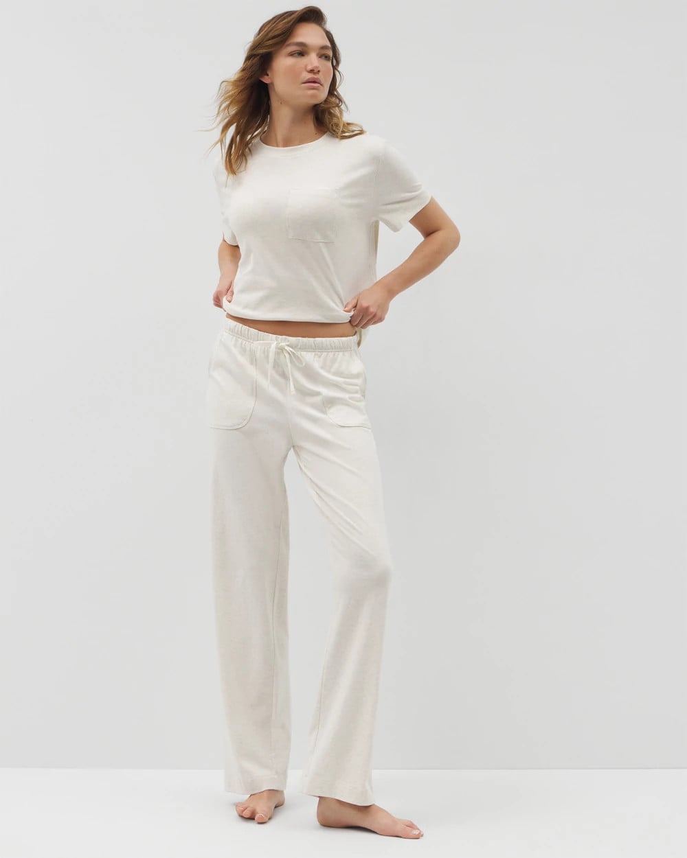 Pajama Pants - HEATHER CRYSTAL | Soma sale