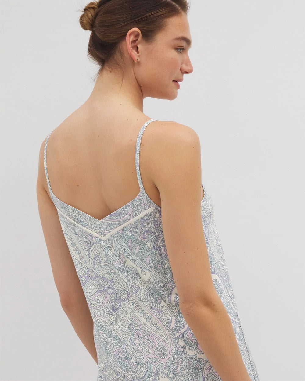 Chemise with Piping - GLOBAL PAISLEY GRAND C | Soma discount