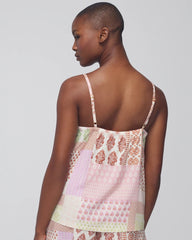 Pajama Cami - PERFECT PATCHWORK WHITE S | Soma outlet