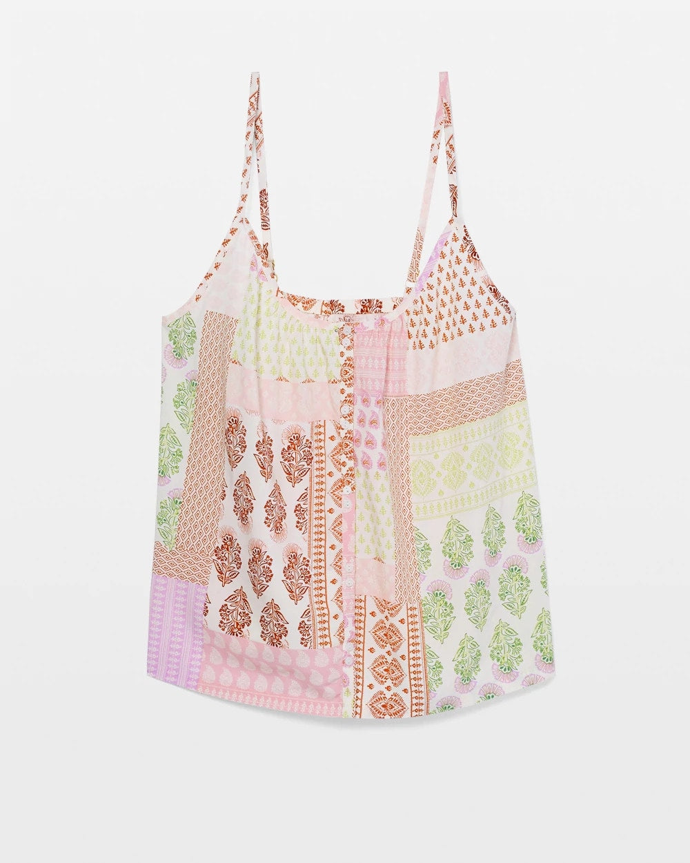Pajama Cami - PERFECT PATCHWORK WHITE S | Soma outlet