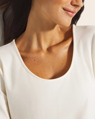 Long-Sleeve Pajama Top - CHAMPAGNE DREAMS | Soma for sale