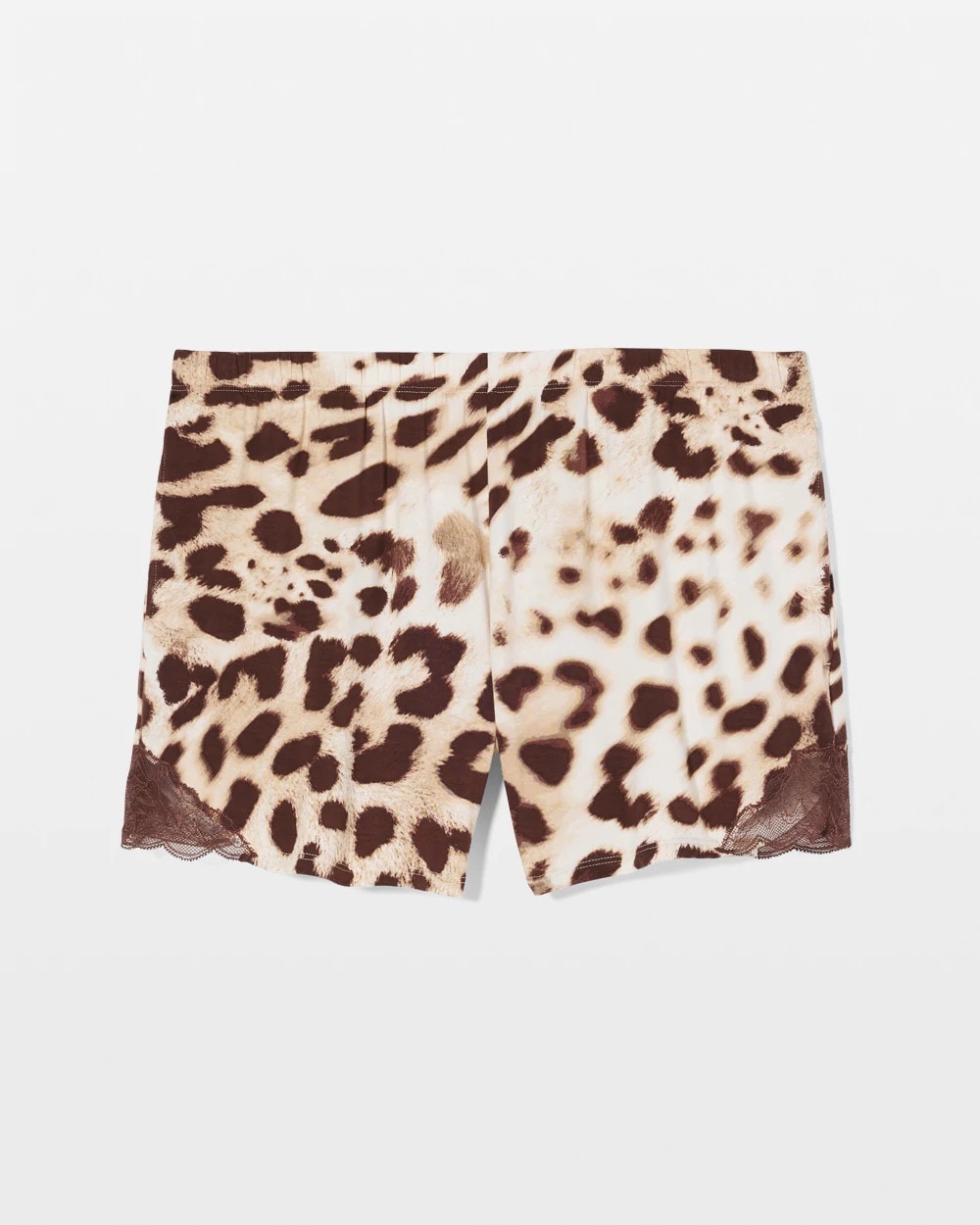 Lace-Trim Pajama Shorts - ANIMAL AURA WHITE SMOKE | Soma sale