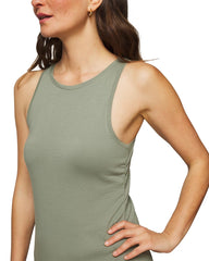 Shirred Side Pajama Tank - RESTORATION GREEN | Soma discount