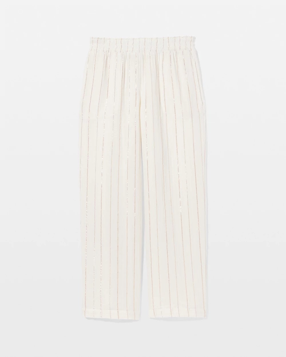 Cotton Gauze Pajama Pant - CHAMPAGNE STRIPE | Soma Online