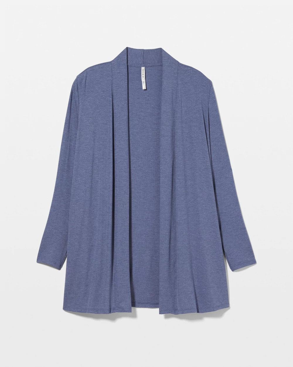 Lightweight Rib Knit Long Sleeve Wrap - HEATHER DUSK | Soma near me