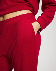 Banded Pajama Bottom - PAINT THE TOWN RED | Soma discount