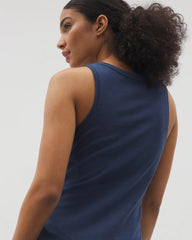 Ruched Pajama Tank - INK BLUE | Soma for sale