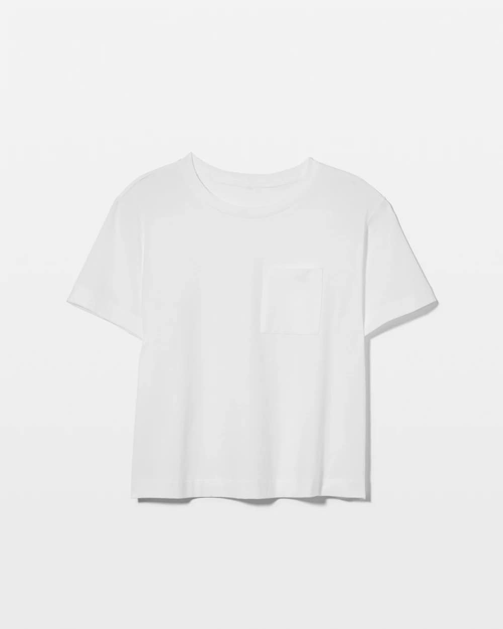 Short-Sleeve Pocket Pajama Tee - OPTIC WHITE | Soma on sale
