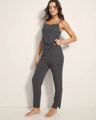 Rib Ankle Pajama Pants - DARK EVERGLADE | Soma for sale