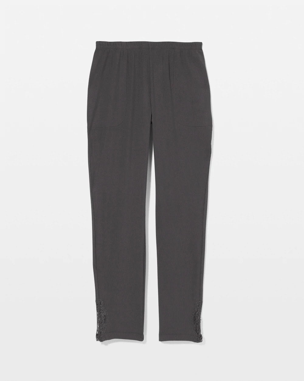 Rib Ankle Pajama Pants - DARK EVERGLADE | Soma for sale