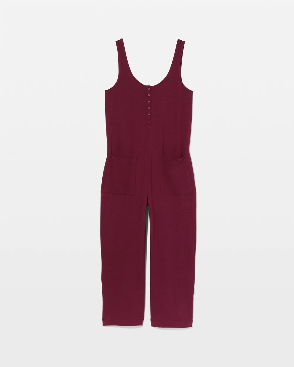 Henley Jumpsuit - VELVET PLUM | Soma on sale