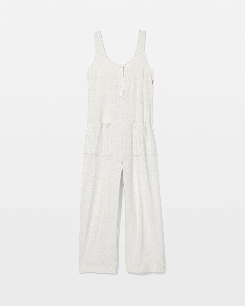 Henley Jumpsuit - HEATHER CRYSTAL | Soma Online