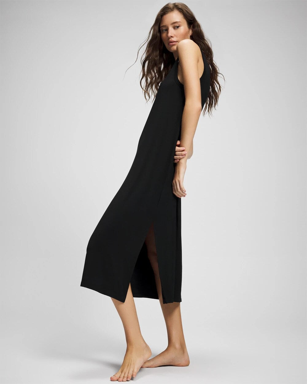 Long Tank Sleepshirt - BLACK | Soma outlet
