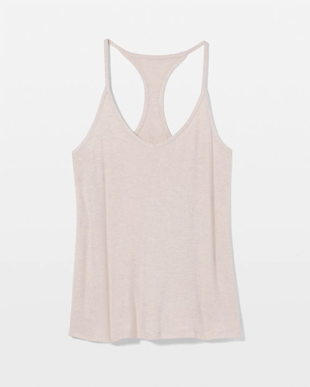 Lightweight Rib Knit Pajama Cami - HEATHER BARELY THERE | Soma Online