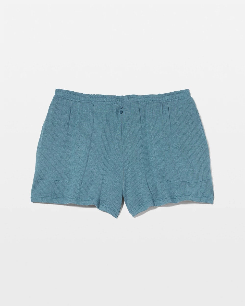 Lightweight Rib Knit Pajama Shorts - TAPESTRY | Soma for sale