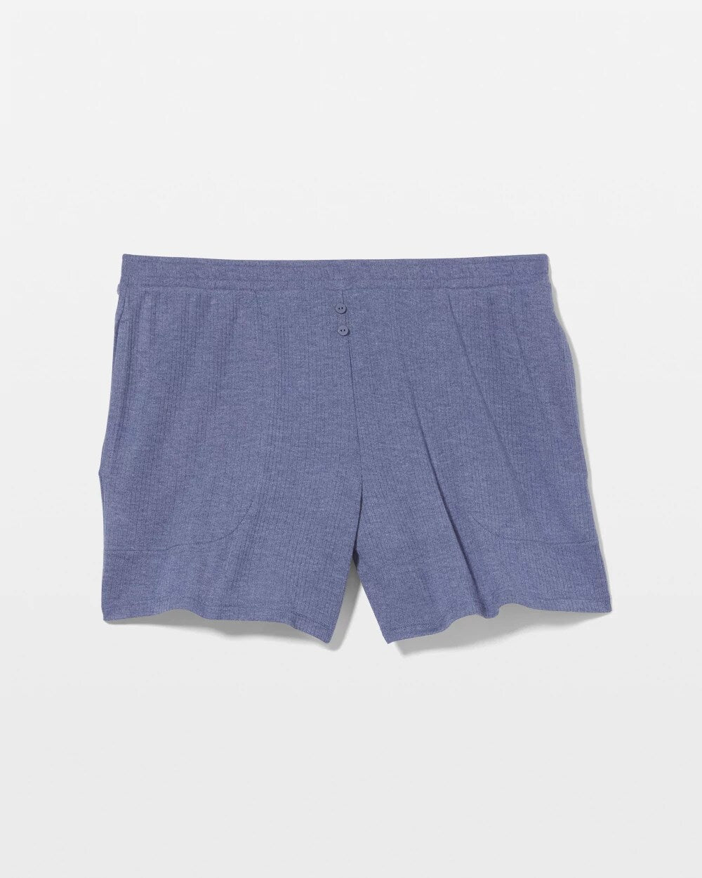 Lightweight Rib Knit Pajama Shorts - HEATHER DUSK | Soma on sale