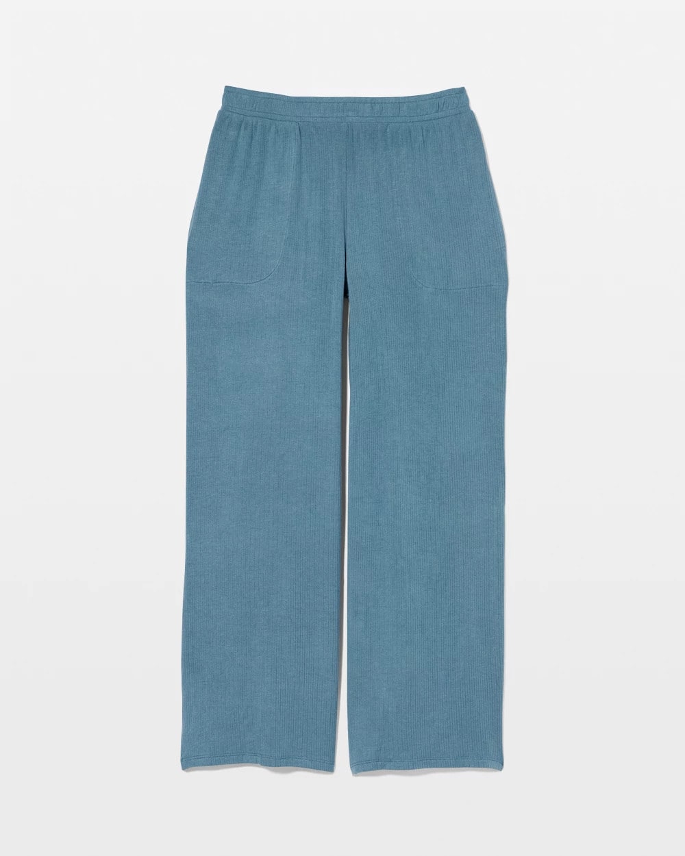 Lightweight Rib Knit Wide Leg Pajama Pants - TAPESTRY | Soma sale