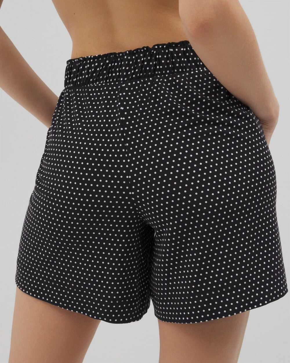 Long Pajama Shorts - THOUGHTFUL DOT BLACK | Soma on sale