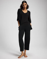 V-Neck Pajama Tank - BLACK | Soma Online
