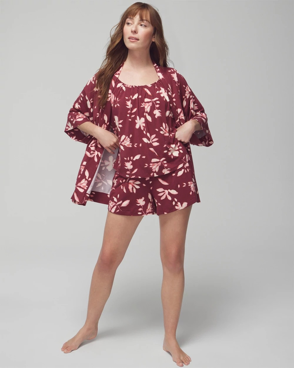 Pajama Cardi - BUDDING ROMANCE VERMILL | Soma for sale