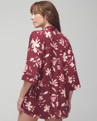 Pajama Cardi - BUDDING ROMANCE VERMILL | Soma for sale