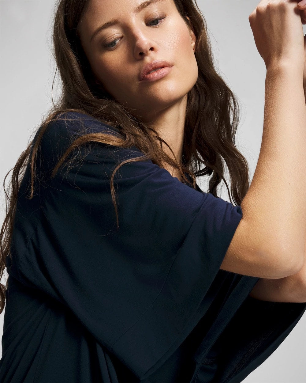 Pajama Cardi - NIGHTFALL NAVY | Soma on sale