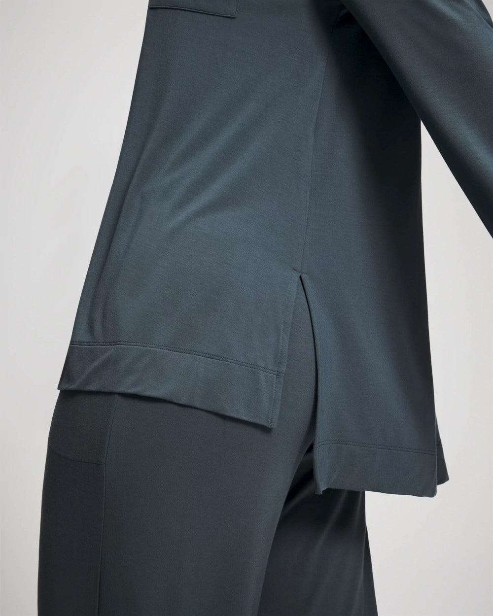 Long Sleeve Pajama Tee - PETROL | Soma outlet