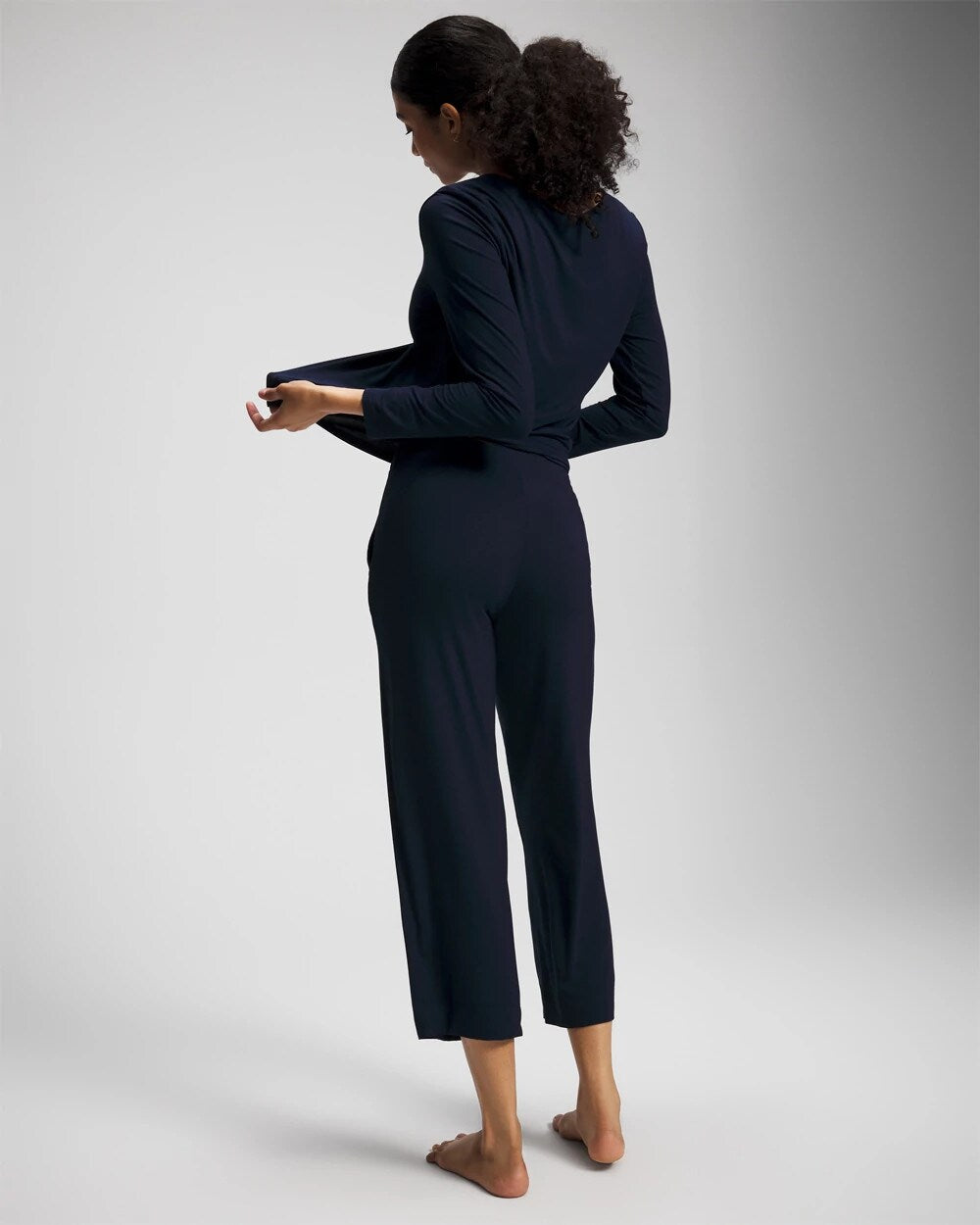 Cropped Pajama Pants - NIGHTFALL NAVY | Soma for sale