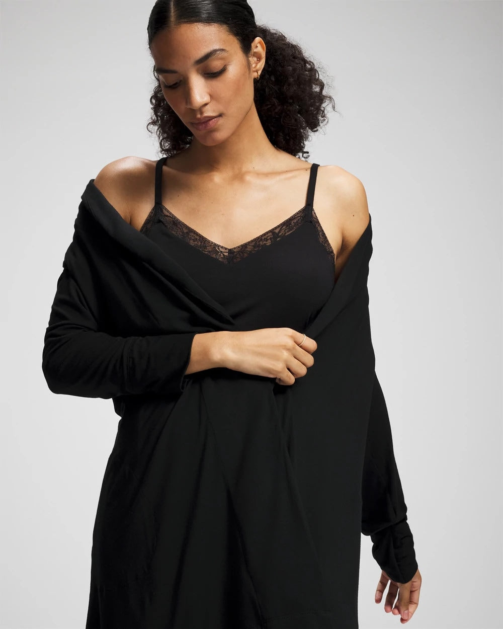 Short Robe - BLACK | Soma discount