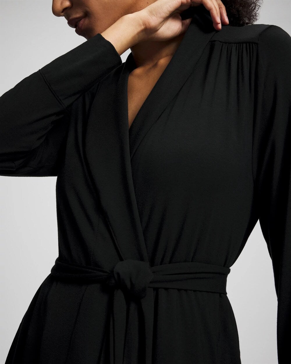 Short Robe - BLACK | Soma discount