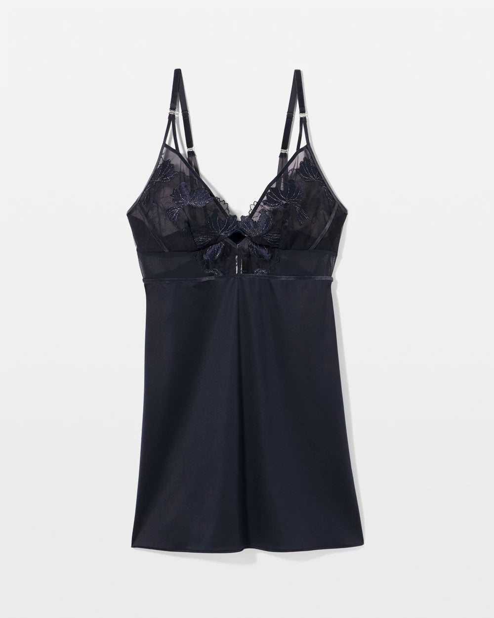 Soma’s Sexiest Luster Knit Embroidered Chemise - MIDNIGHT SKIES | Soma for sale