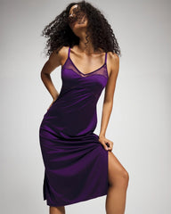 Lace Midi Nightgown - MAJESTIC PURPLE | Soma on sale