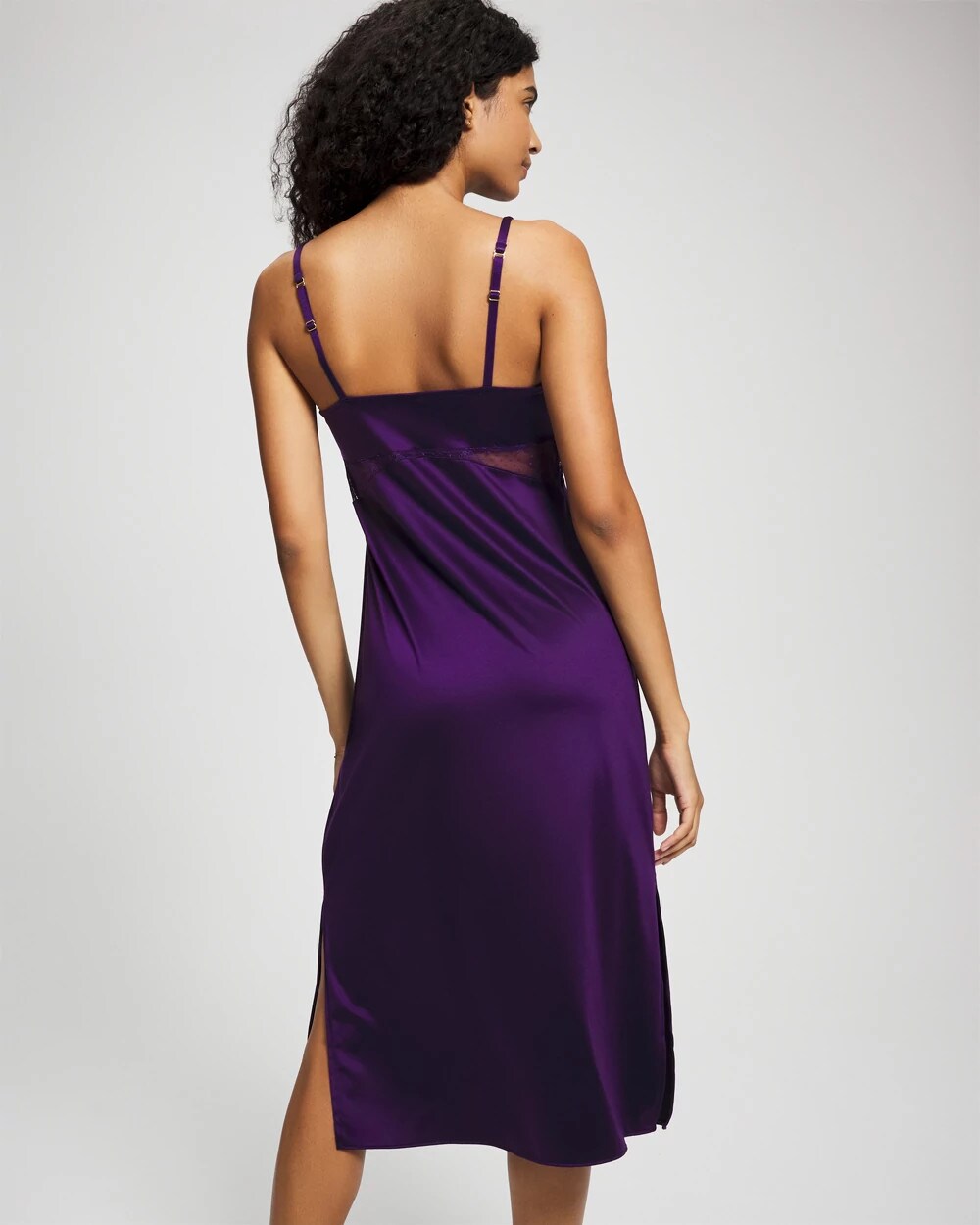 Lace Midi Nightgown - MAJESTIC PURPLE | Soma on sale