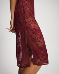 Lace Gown - RED VELVET | Soma Online