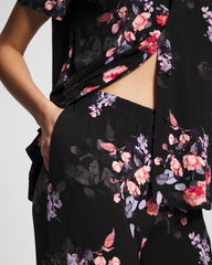 Ankle Pajama Pants - FLORAL DREAMS BLACK | Soma sale