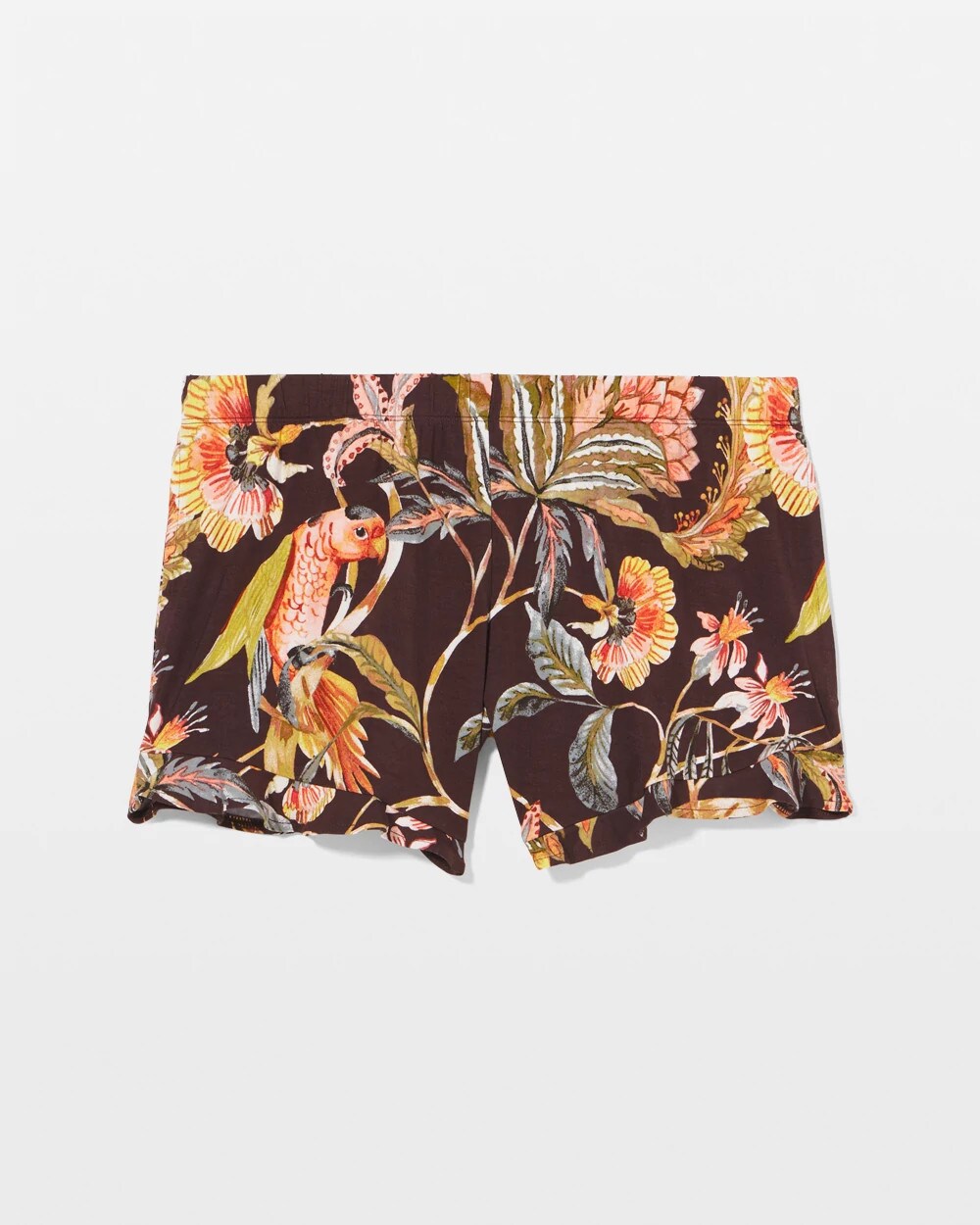 Ruffle Pajama Shorts - PARROT-DISO PLUME G PLUM | Soma for sale