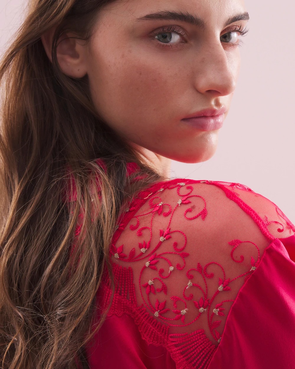 Silk Short Robe - PERFECT PINK | Soma Online
