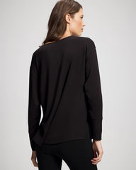 Ultra Soft Fleece Dolman Top - BLACK | Soma discount