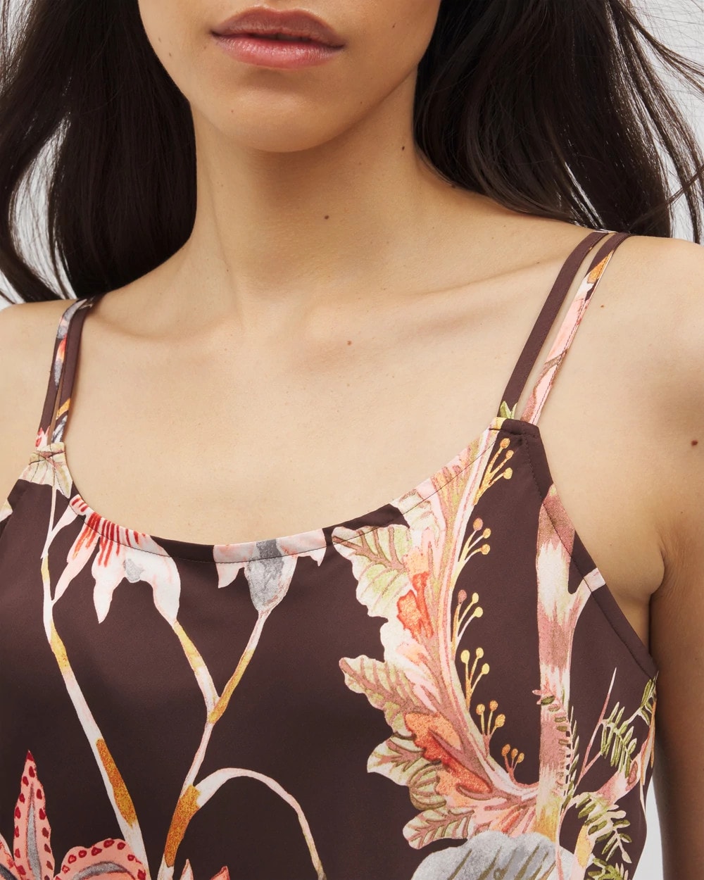 Double Strap Pajama Cami - PARROT-DISO PLUME G FR | Soma discount